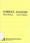 Ahlfors, Lars V. (Lars Valerian). Complex Analysis : an Introduction to the Theory of Analytic Functions of One Complex Variable. 3rd ed., McGraw-Hill, 1979.