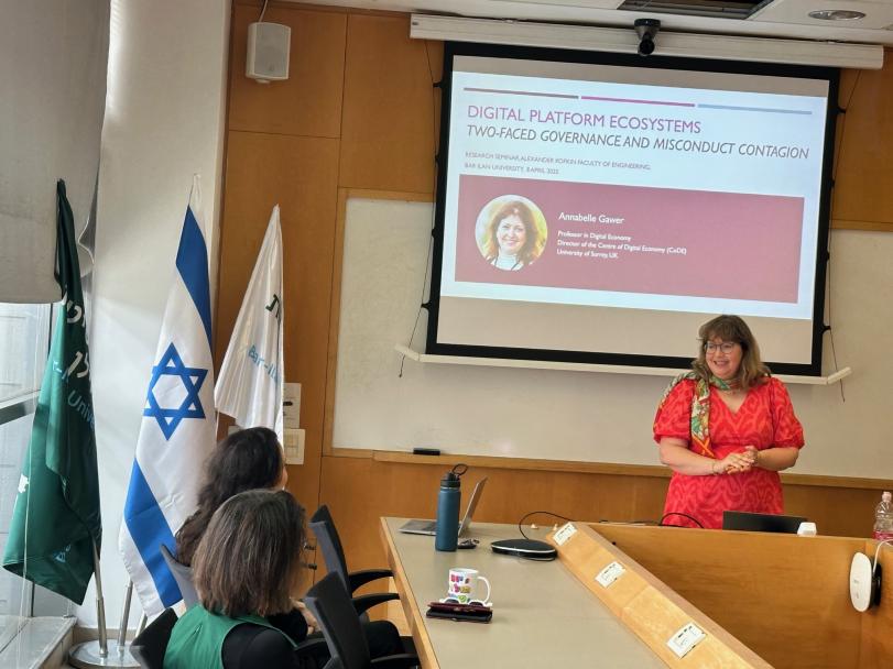 Faculty Visit and Seminar by Prof. Annabelle Gawer