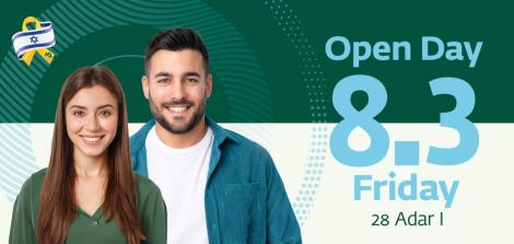 Open Day 8.3.2024