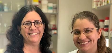Prof. Orit Shefi (left) and Reut Plen. 