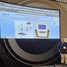 The Research that Improved COVID-19 Testing, Presented at the SPIE Conference